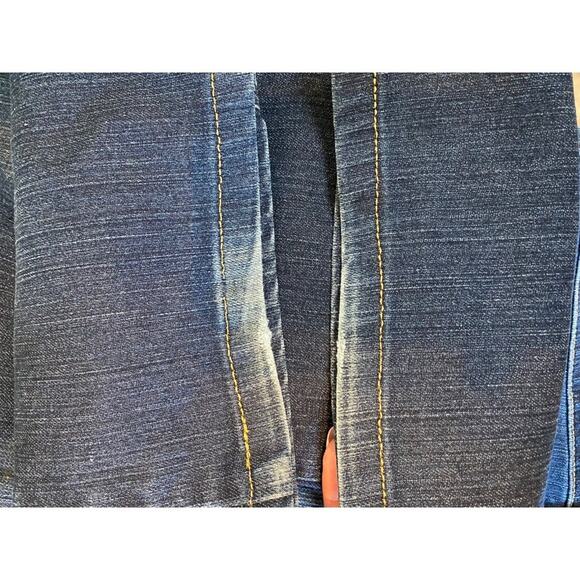 7 For All Mankind Womens Size 29 Bootcut Jeans Medium Wash Blue Stretch Denim - Picture 5 of 5